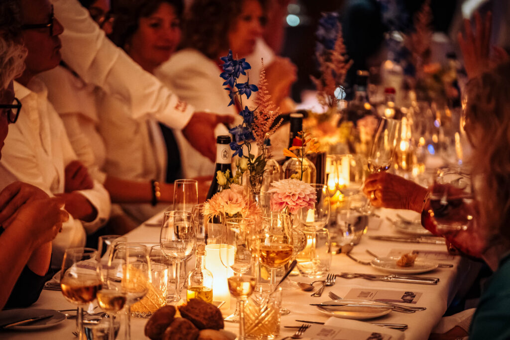 Diner tijdens Salons Kasteel de Haar