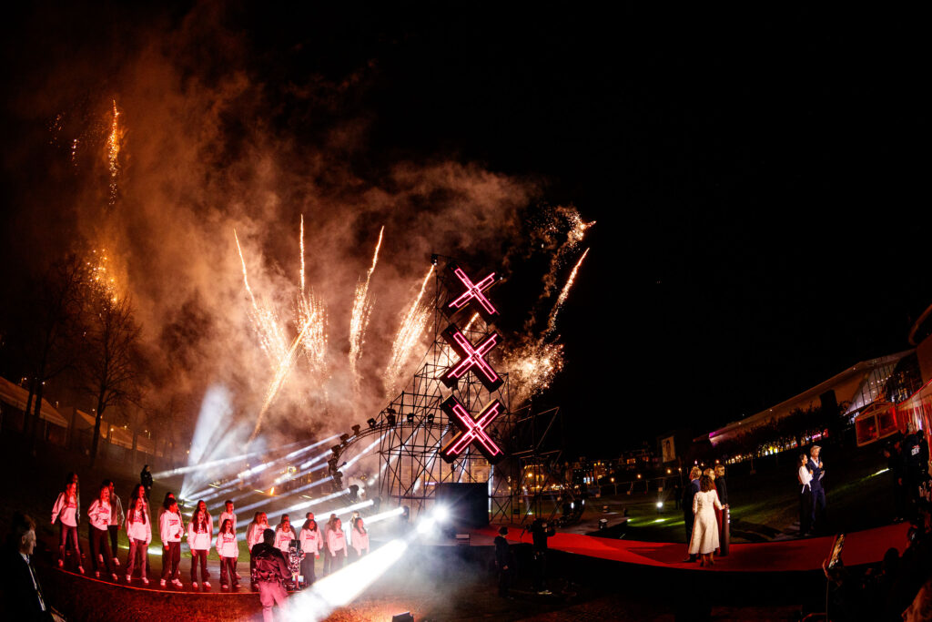 Slotshow van Amsterdam 750